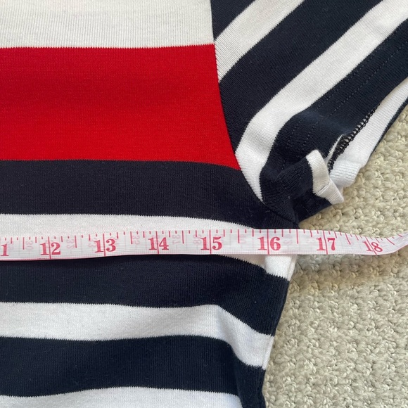 Chaps Striped Nautical Dress - Picture 7 of 9